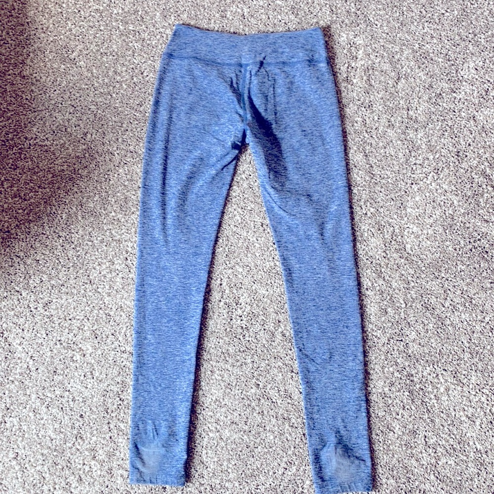 Beyond yoga pants, waist height, light blue, S